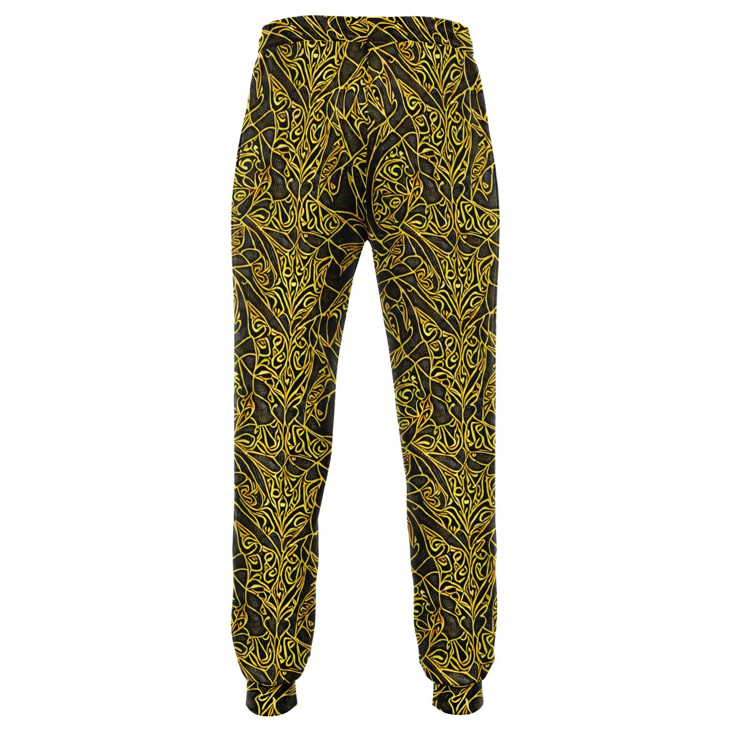 Black and Gold Athletic Jogger - Purdy Funk