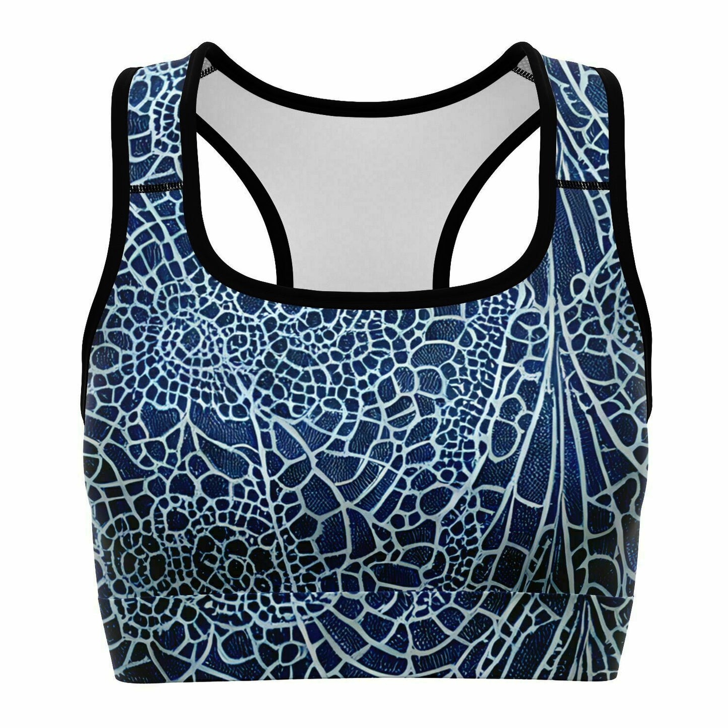 Blue Lace Sports Bra - Purdy Funk