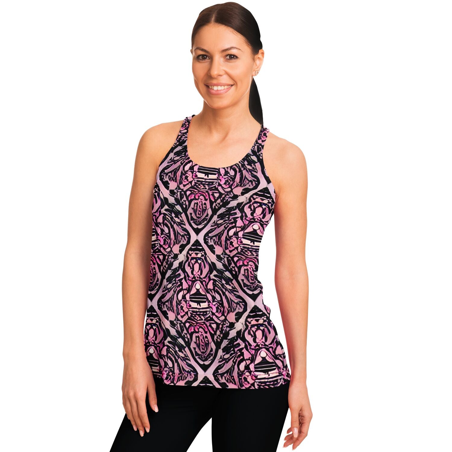 Pink Pattern Tank Top - Purdy Funk