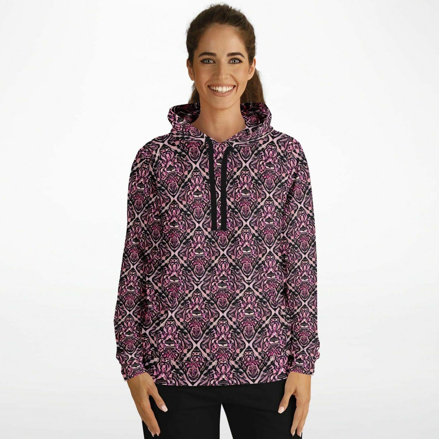 Funky Pattern Athletic Hoodie - Purdy Funk