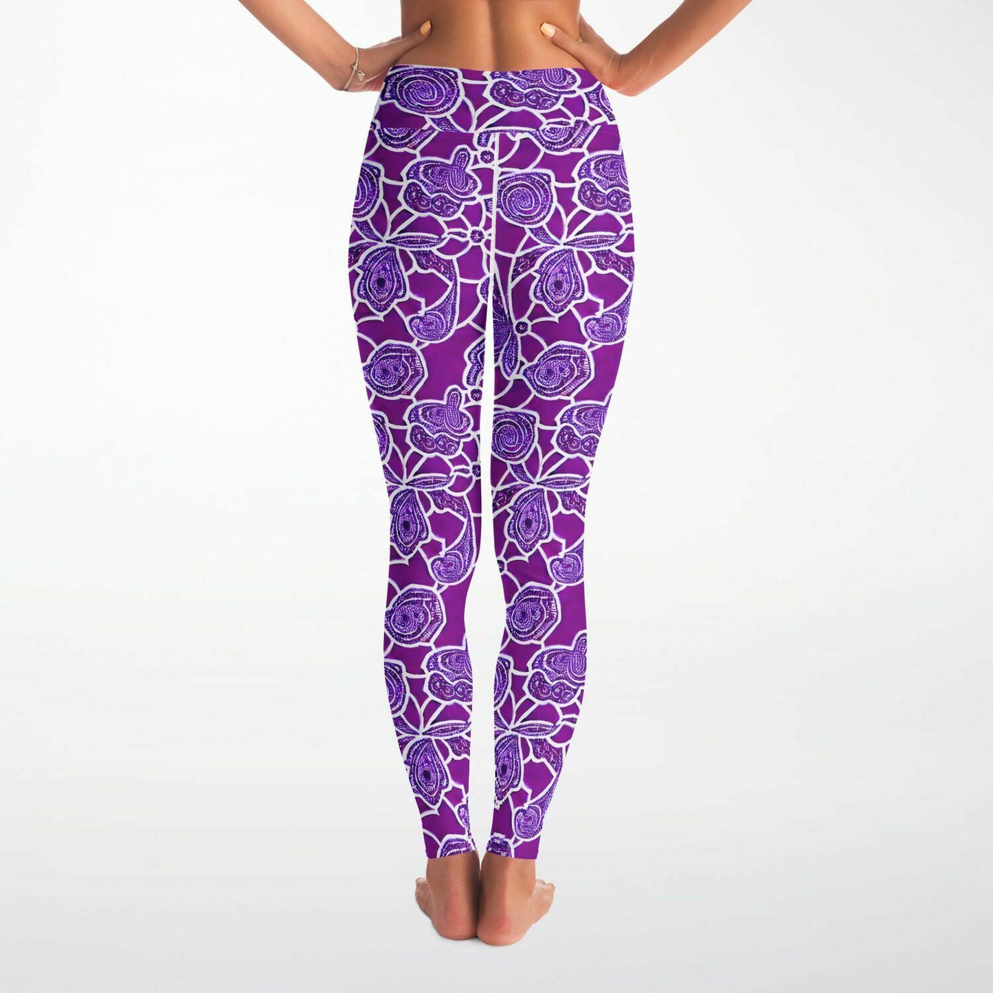 Yoga Leggings - AOP - Purdy Funk