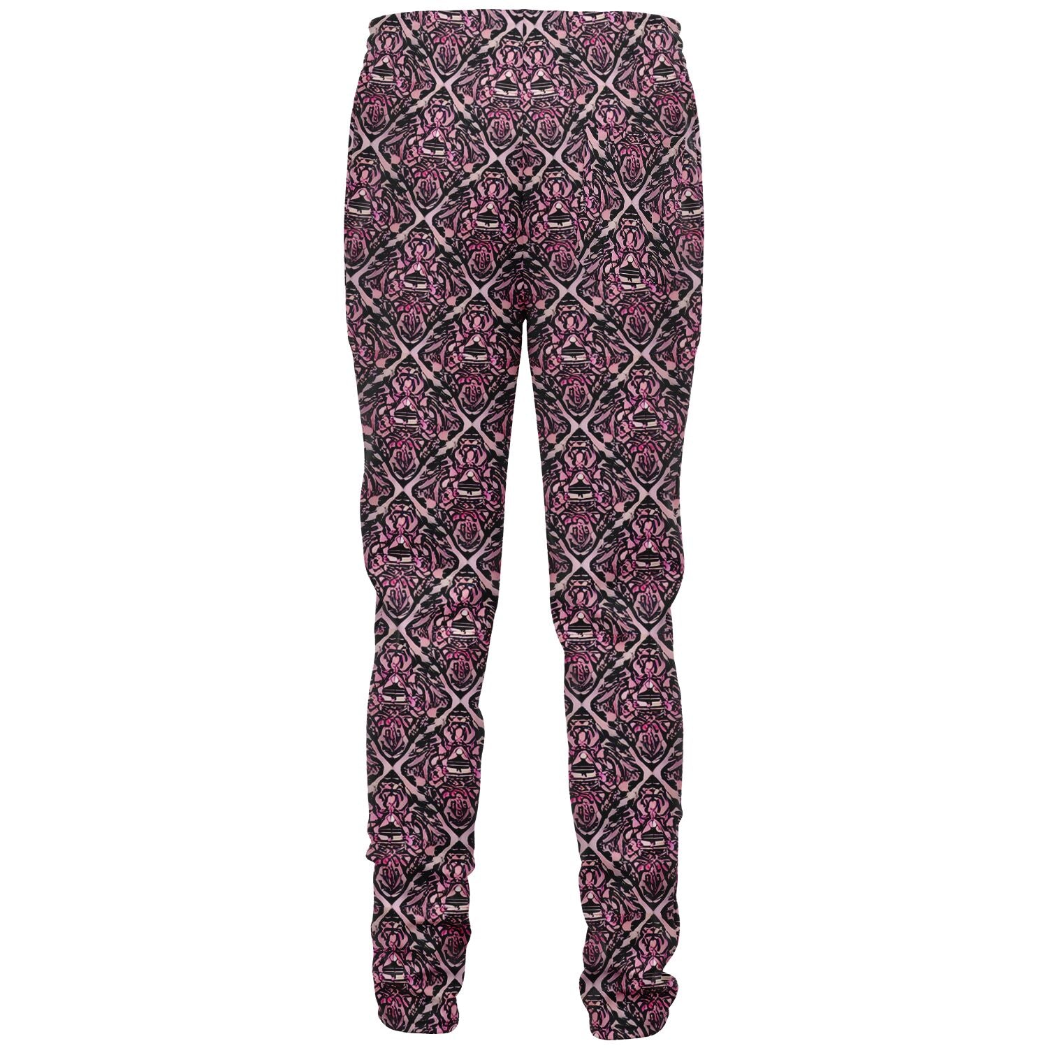 Pink Pattern Track Pants - Purdy Funk