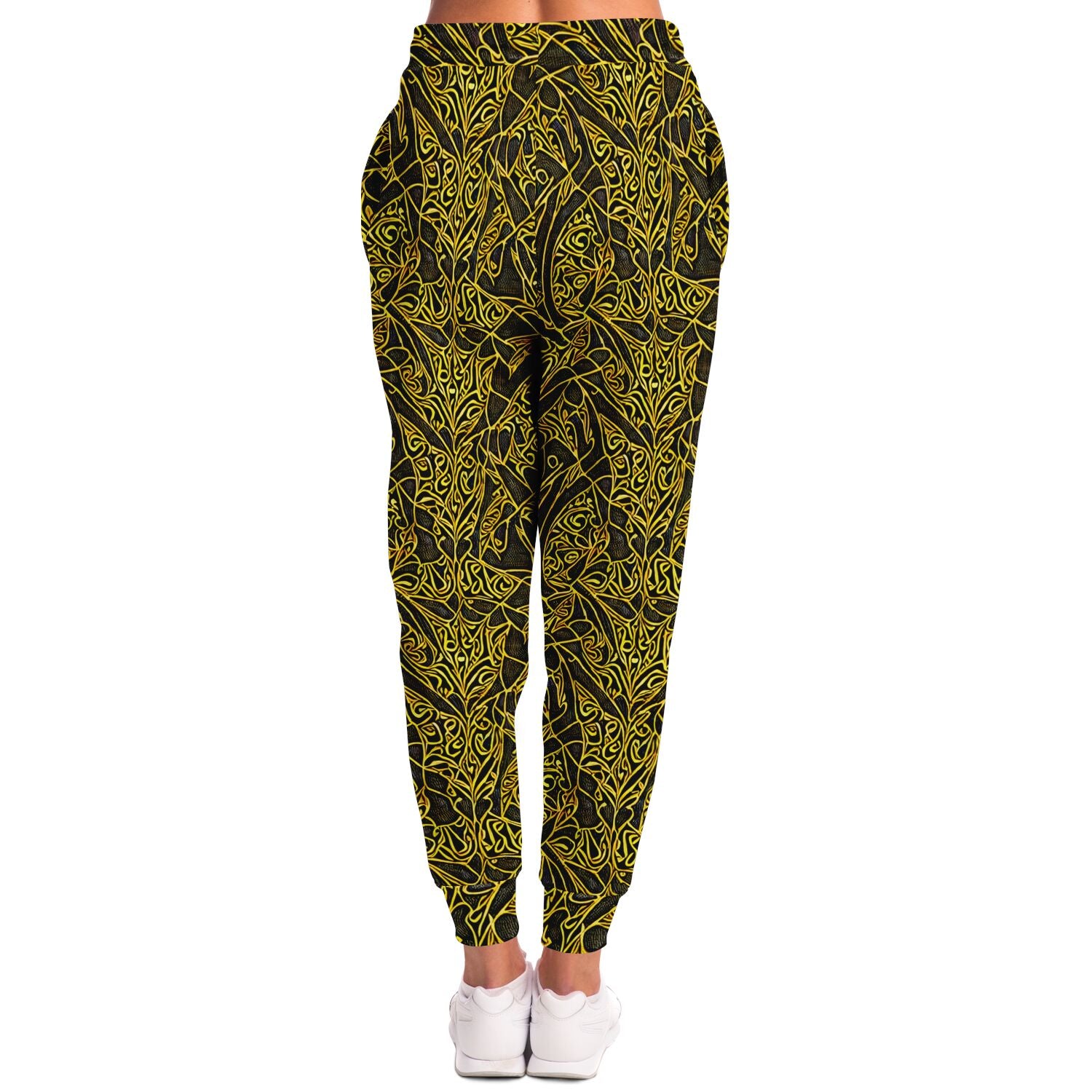 Black and Gold Athletic Jogger - Purdy Funk