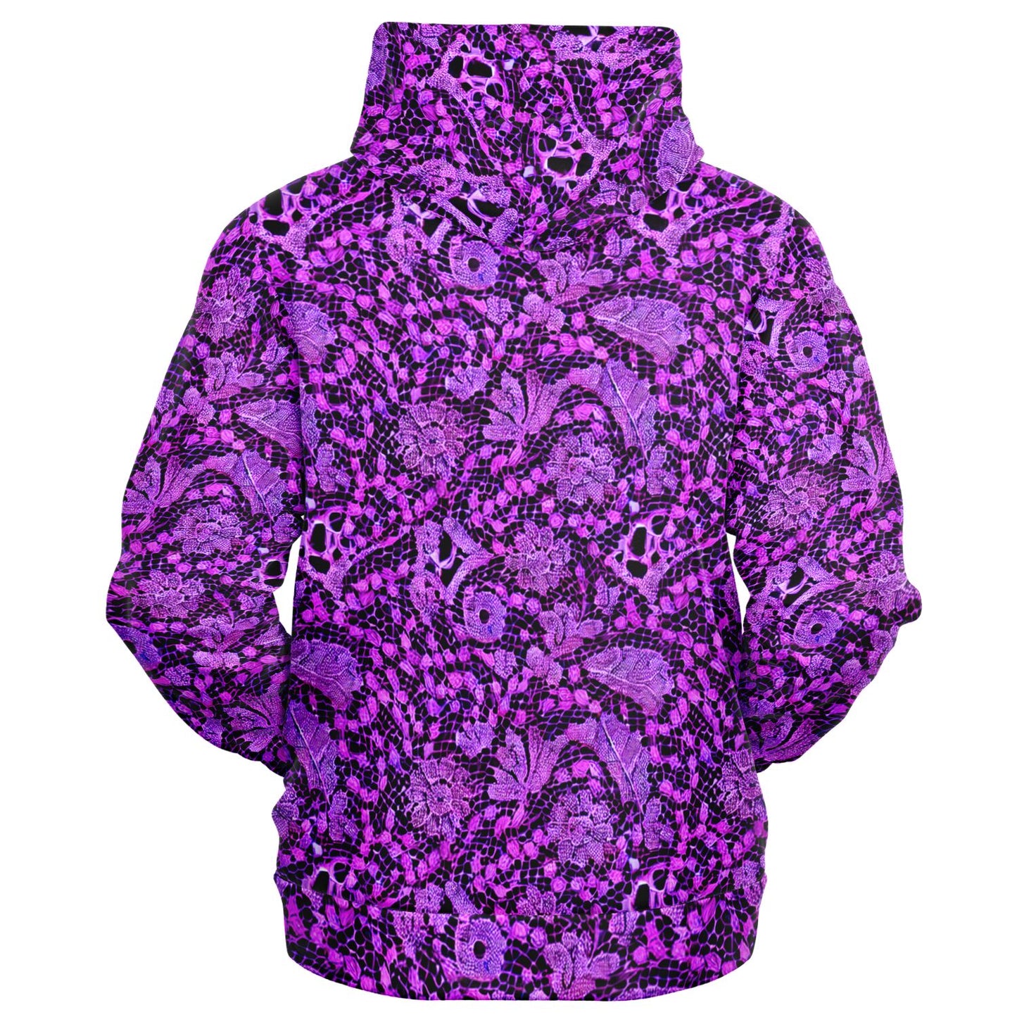 Athletic Zip-Up Hoodie - AOP - Purdy Funk