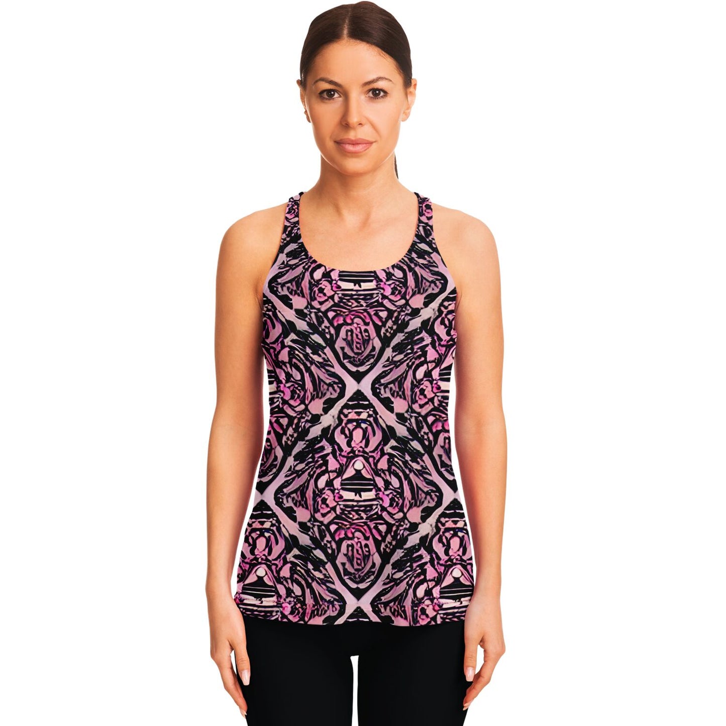 Pink Pattern Tank Top - Purdy Funk