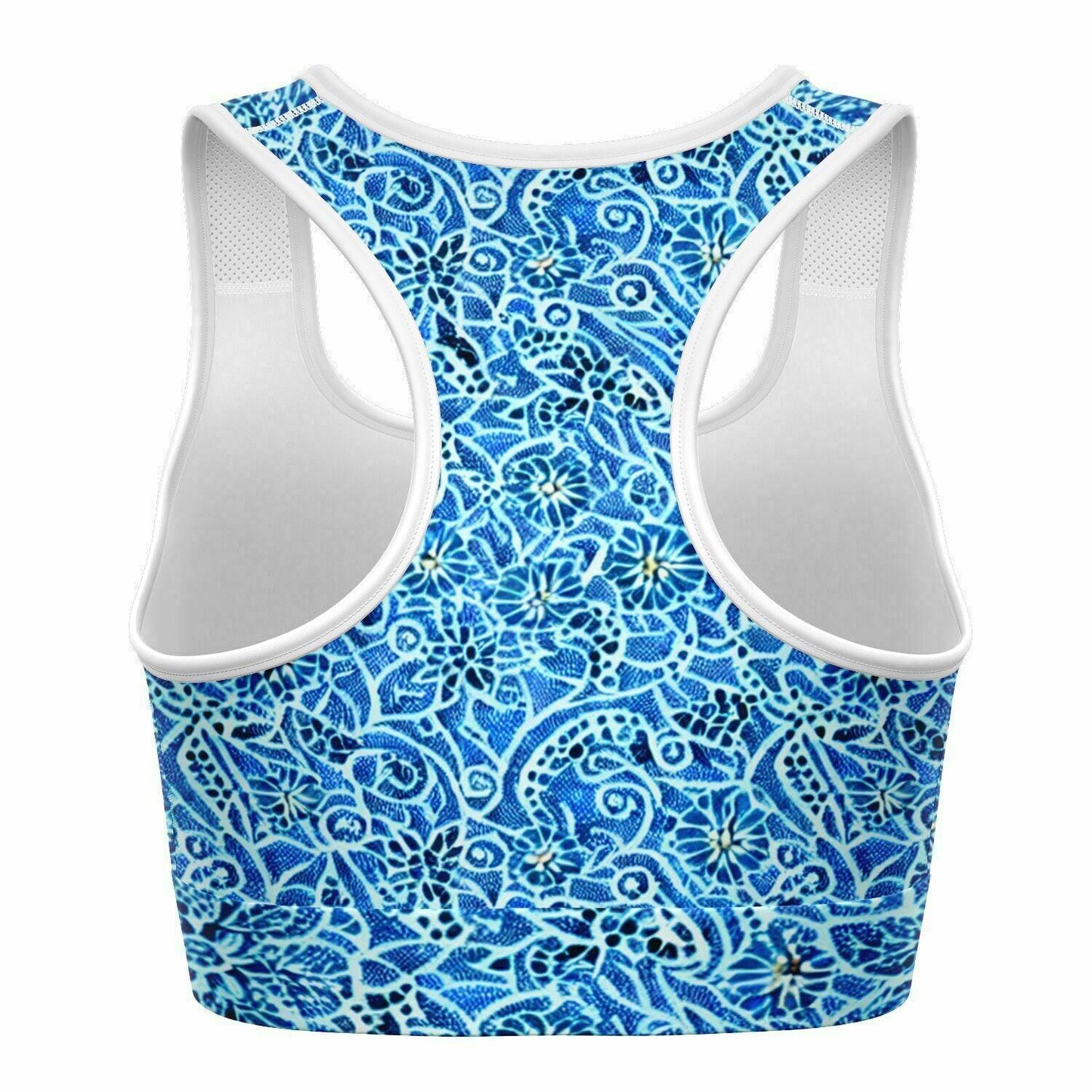 Paisley Print Sports Bra - Purdy Funk