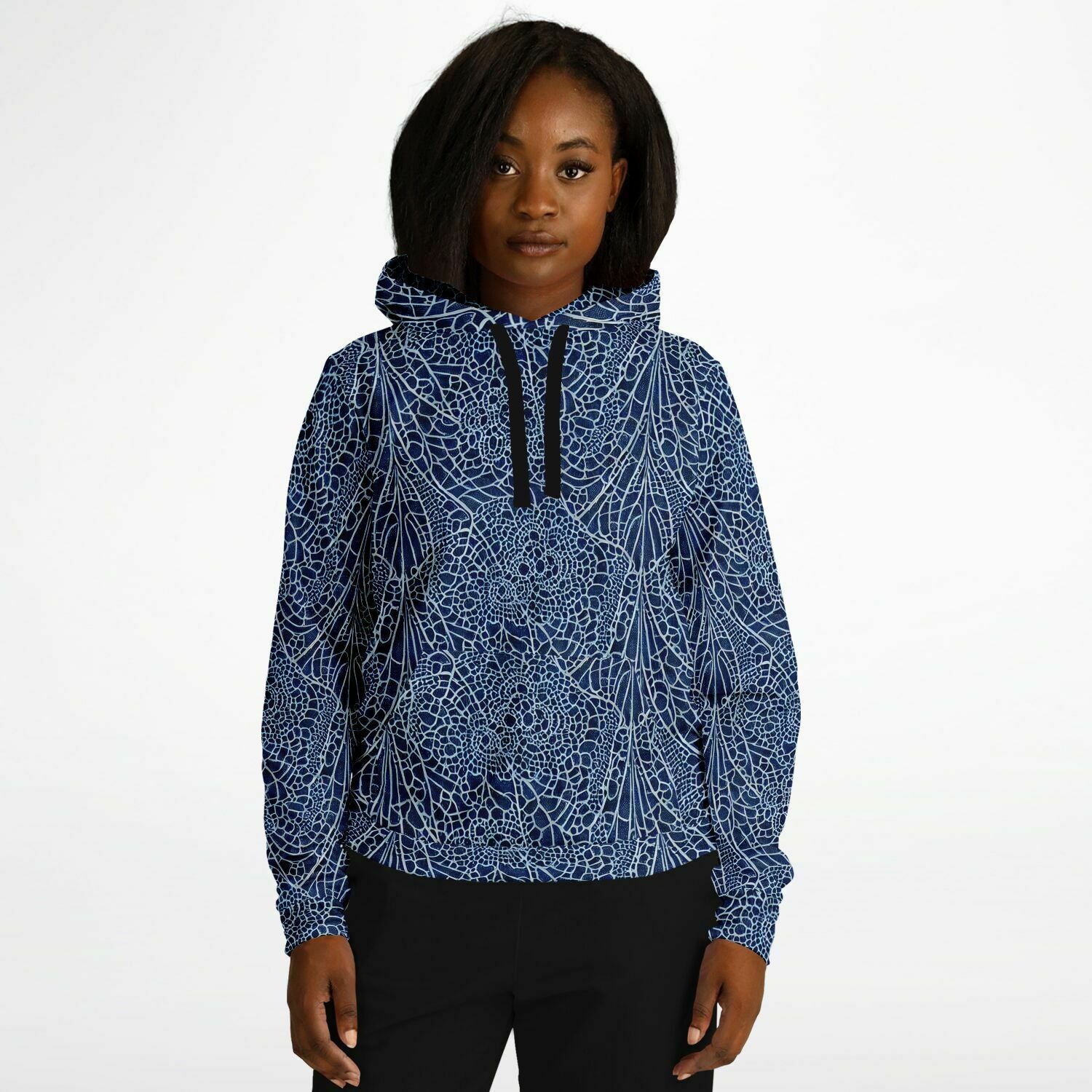 Blue Lace Athletic Hoodie - Purdy Funk