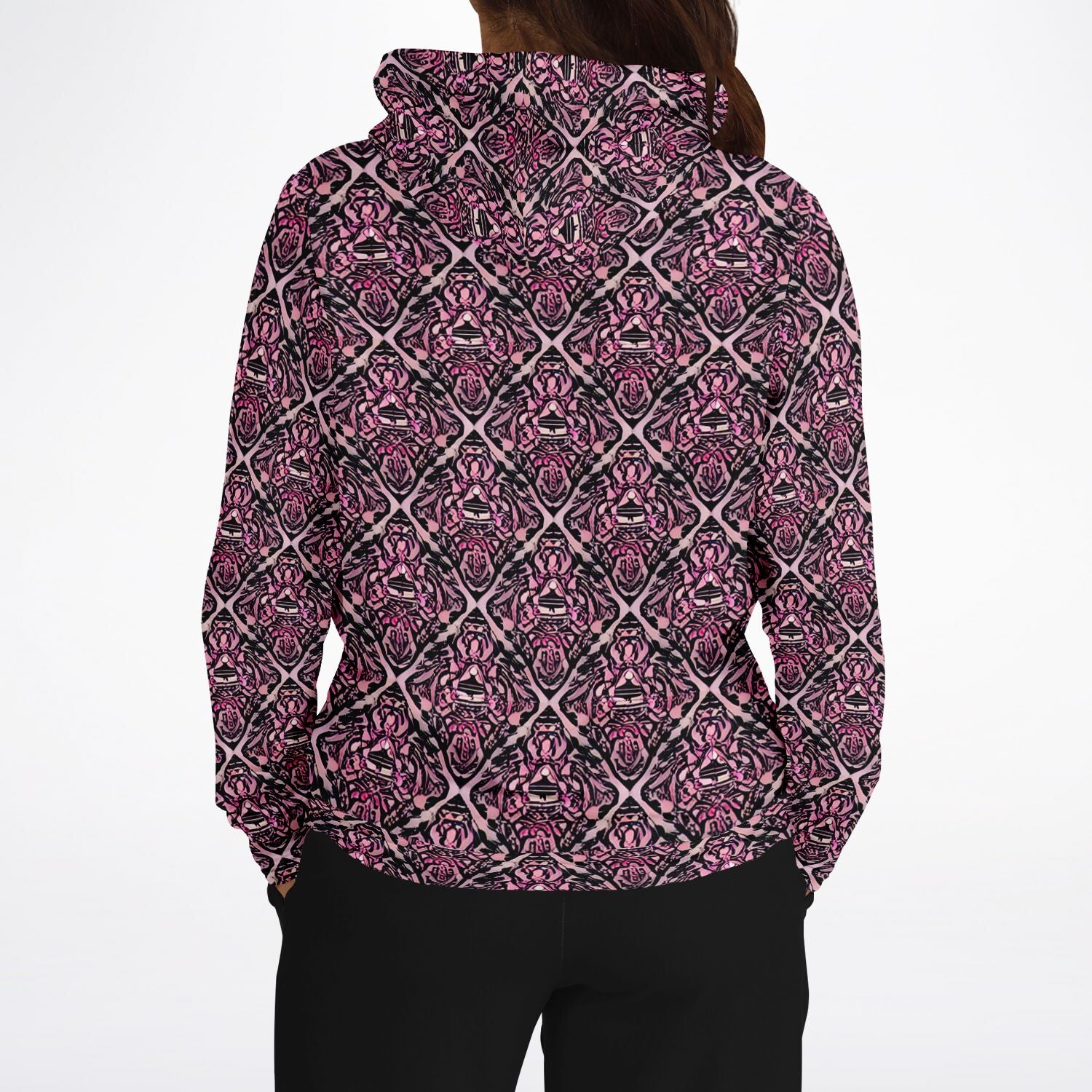 Funky Pattern Athletic Hoodie - Purdy Funk