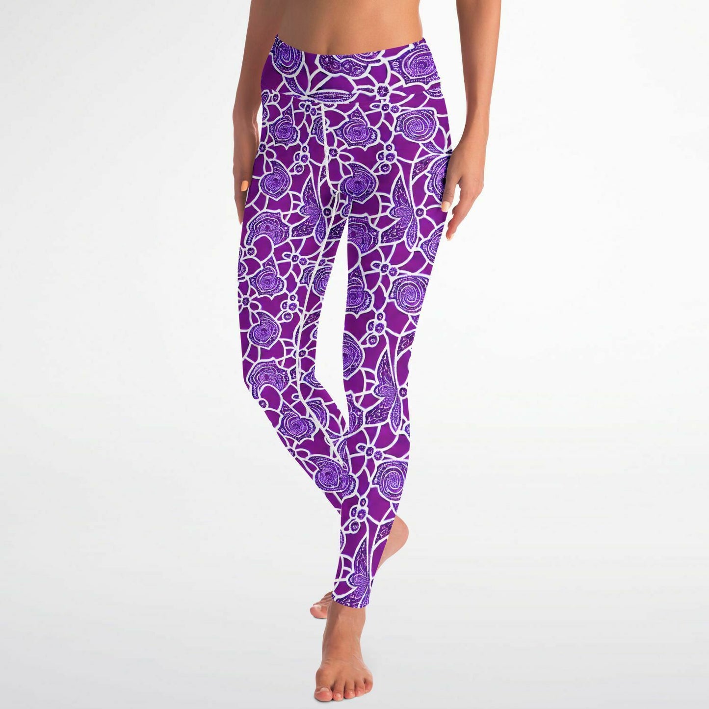 Yoga Leggings - AOP - Purdy Funk