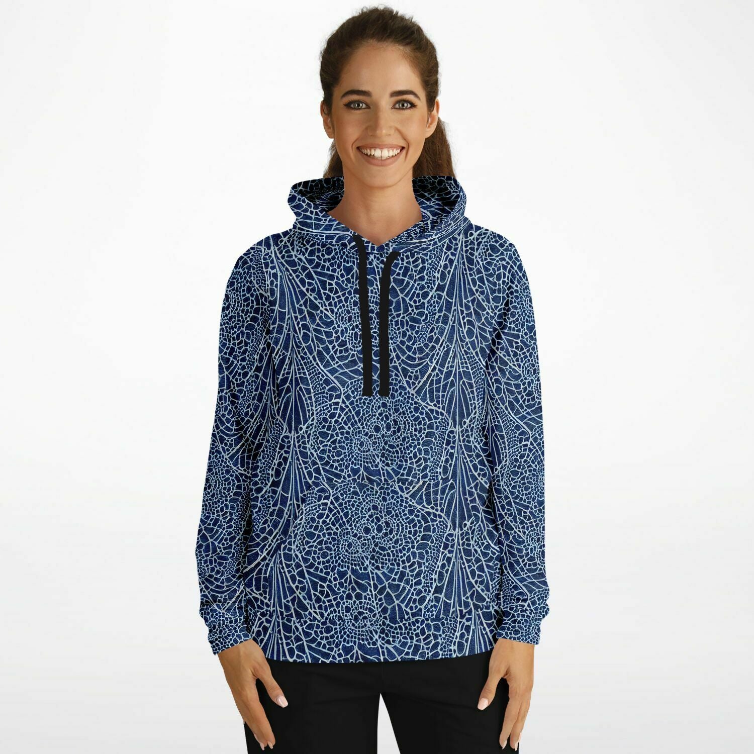 Blue Lace Athletic Hoodie - Purdy Funk