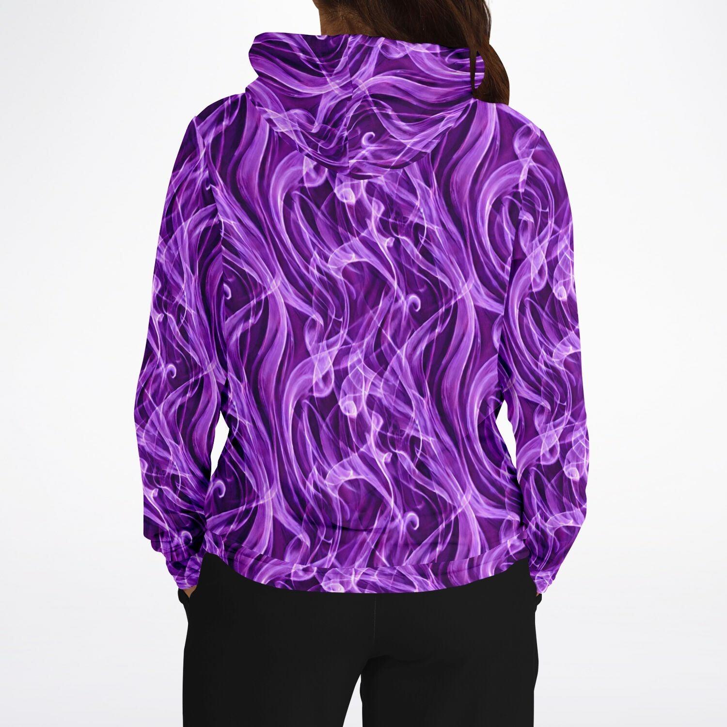 Purple Smoke Fashion Hoodie - Purdy Funk