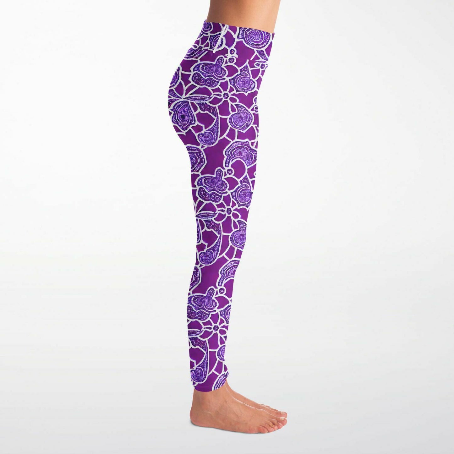 Yoga Leggings - AOP - Purdy Funk