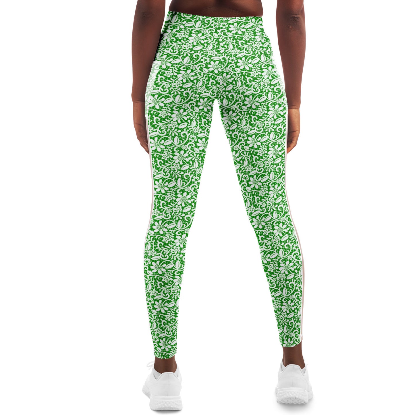 Green Mesh Pocket Legging