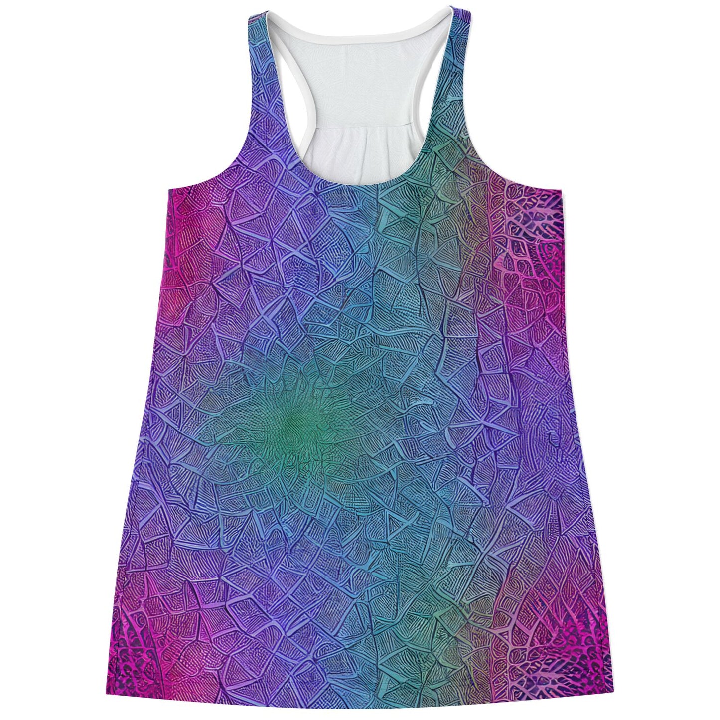 Mermaid Pattern Tank Top - Purdy Funk