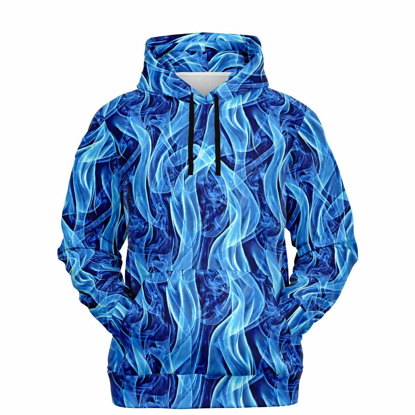 Blue Flames Hoodie - Purdy Funk