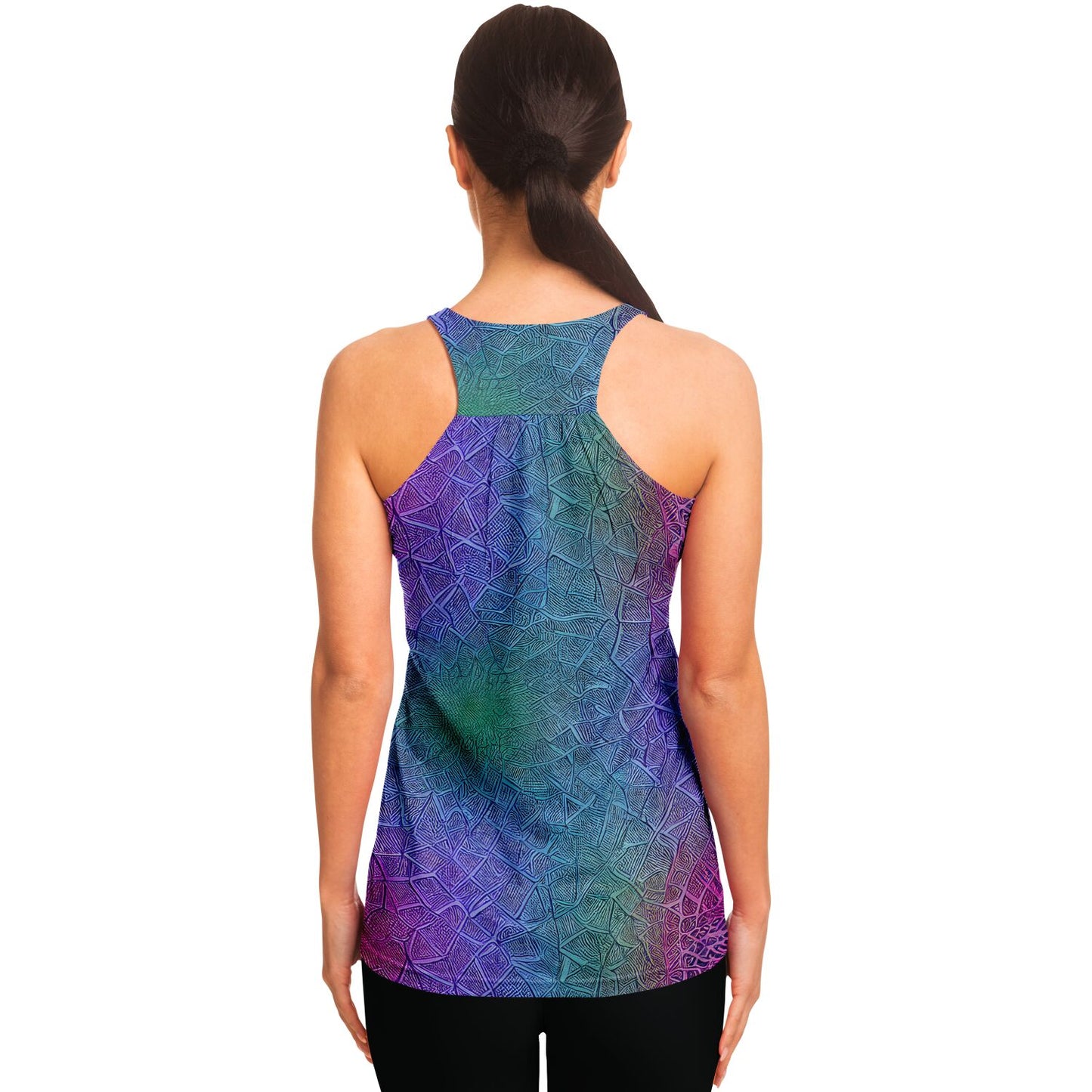 Mermaid Pattern Tank Top - Purdy Funk