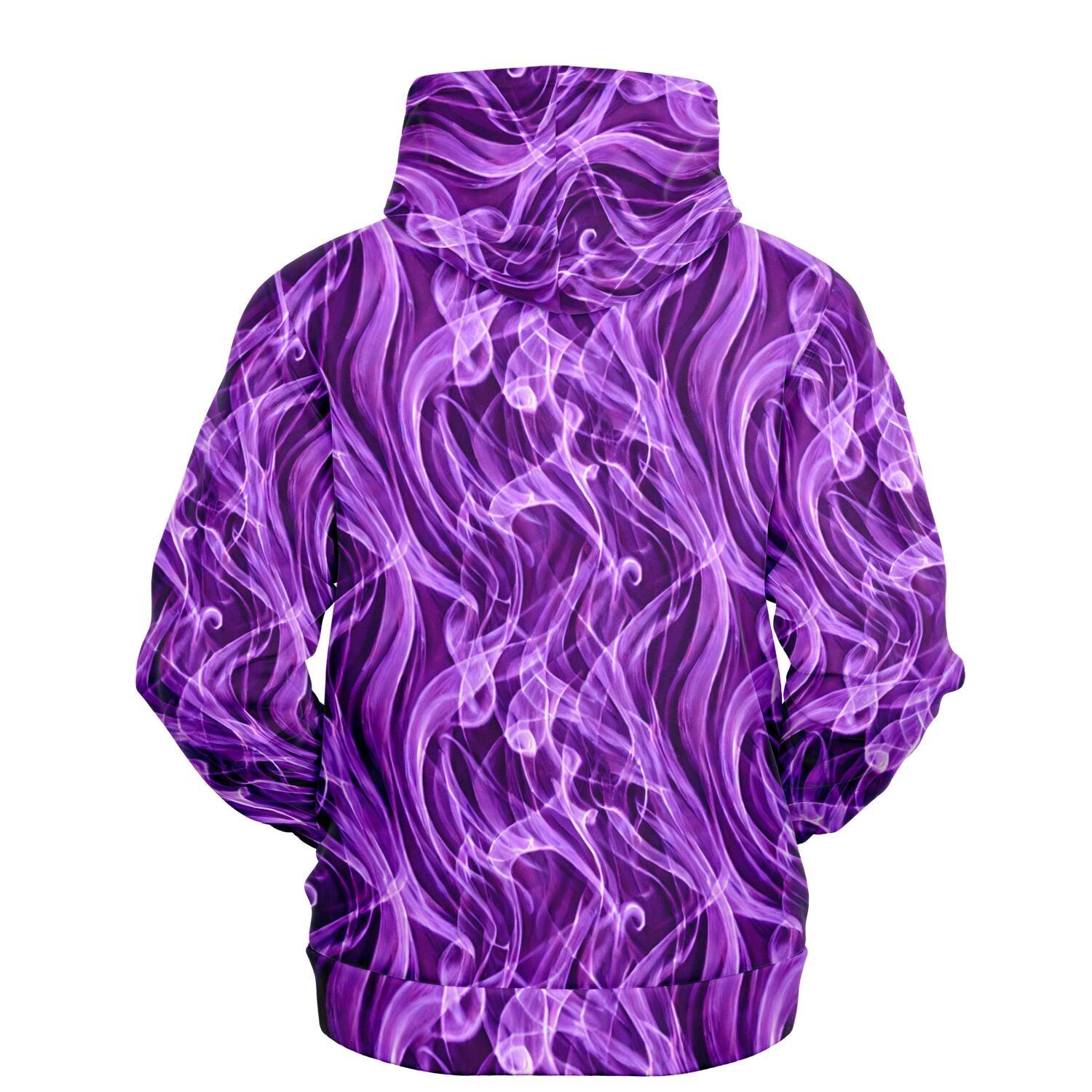 Purple Smoke Fashion Hoodie - Purdy Funk