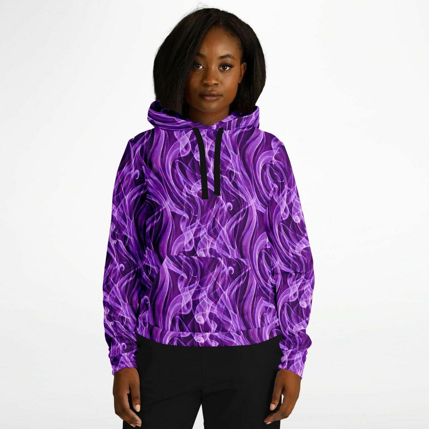 Purple Smoke Fashion Hoodie - Purdy Funk