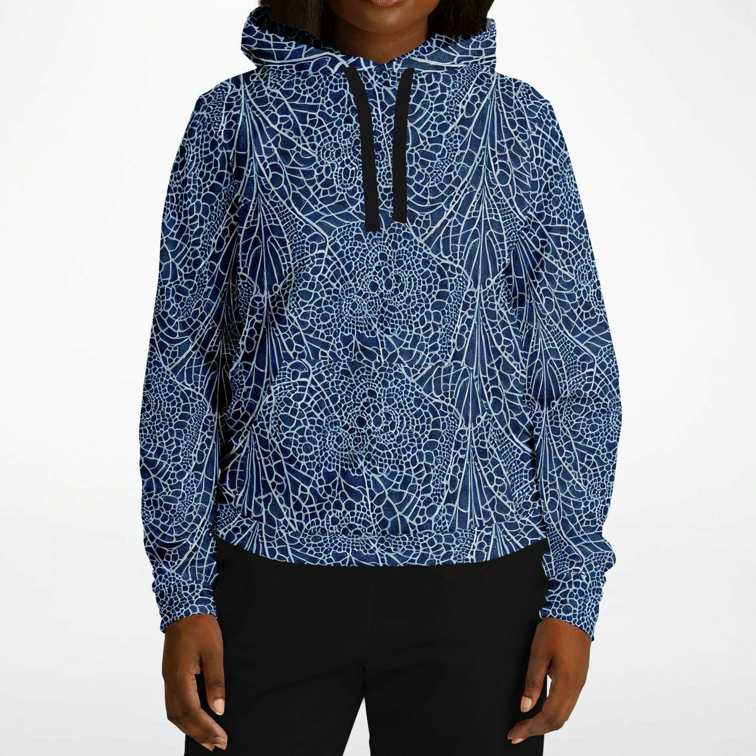 Blue Lace Athletic Hoodie - Purdy Funk