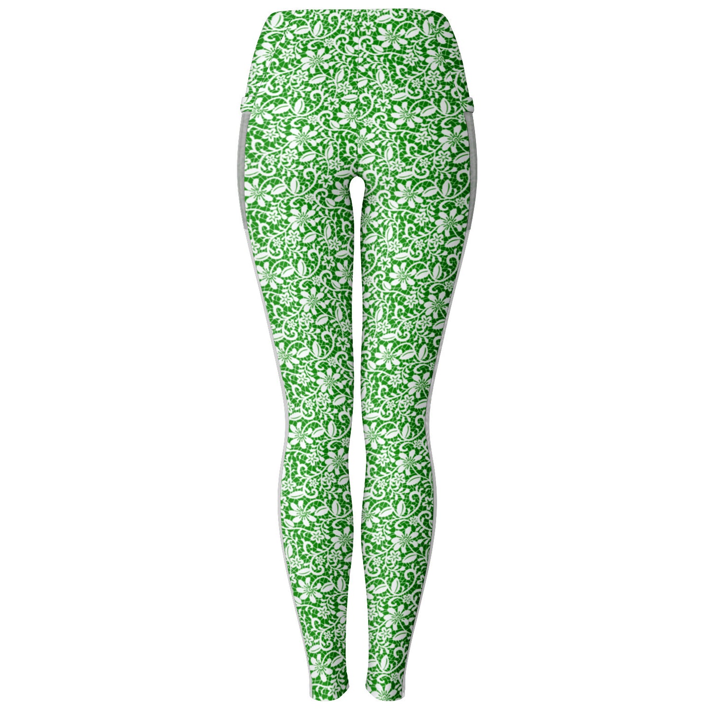 Green Mesh Pocket Legging