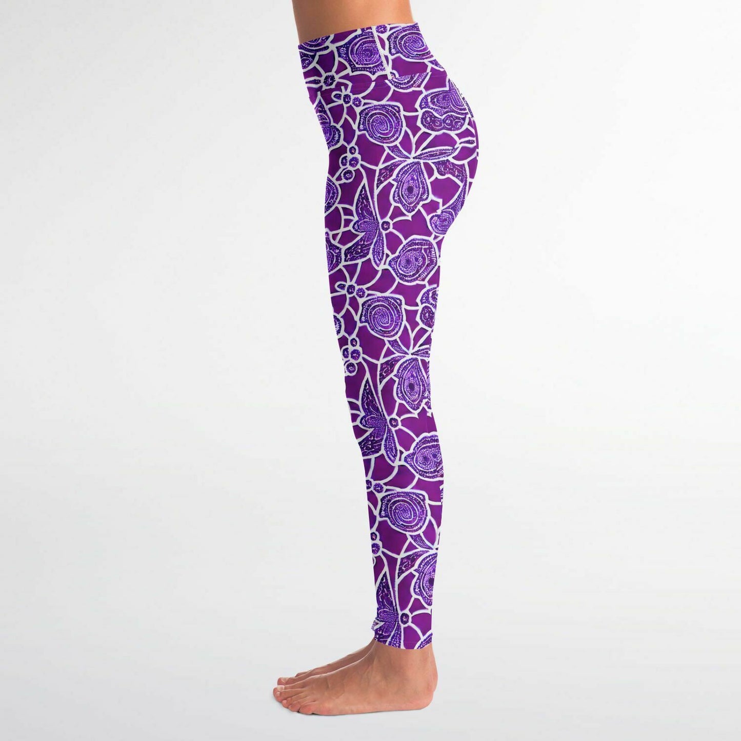 Yoga Leggings - AOP - Purdy Funk