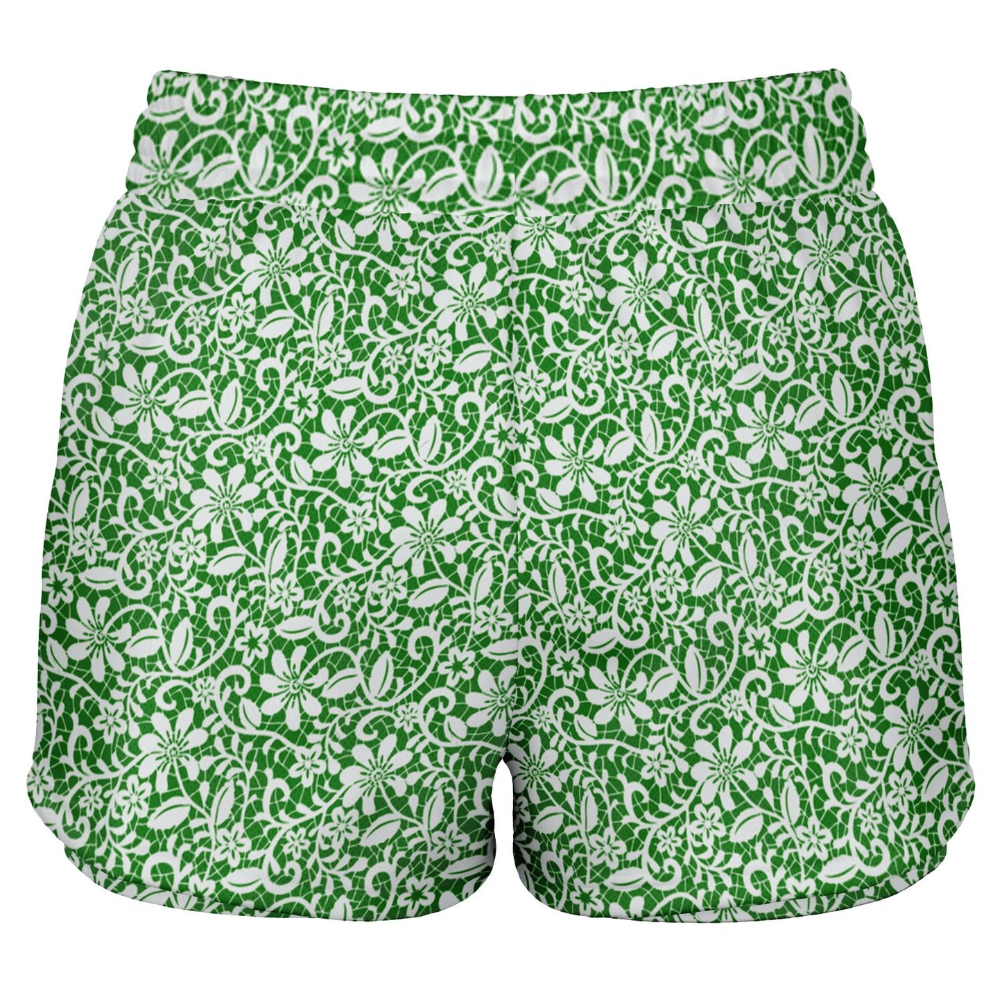 Green 2-in-1 Shorts