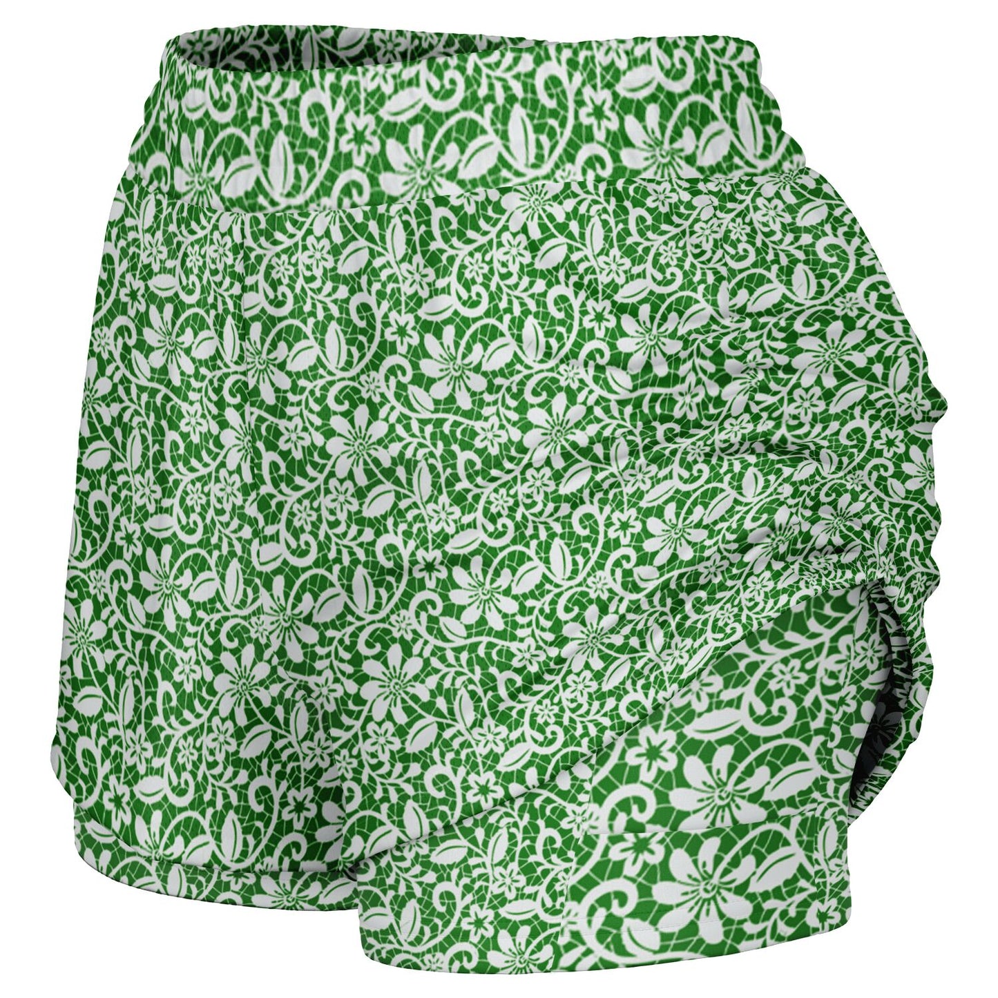 Green 2-in-1 Shorts