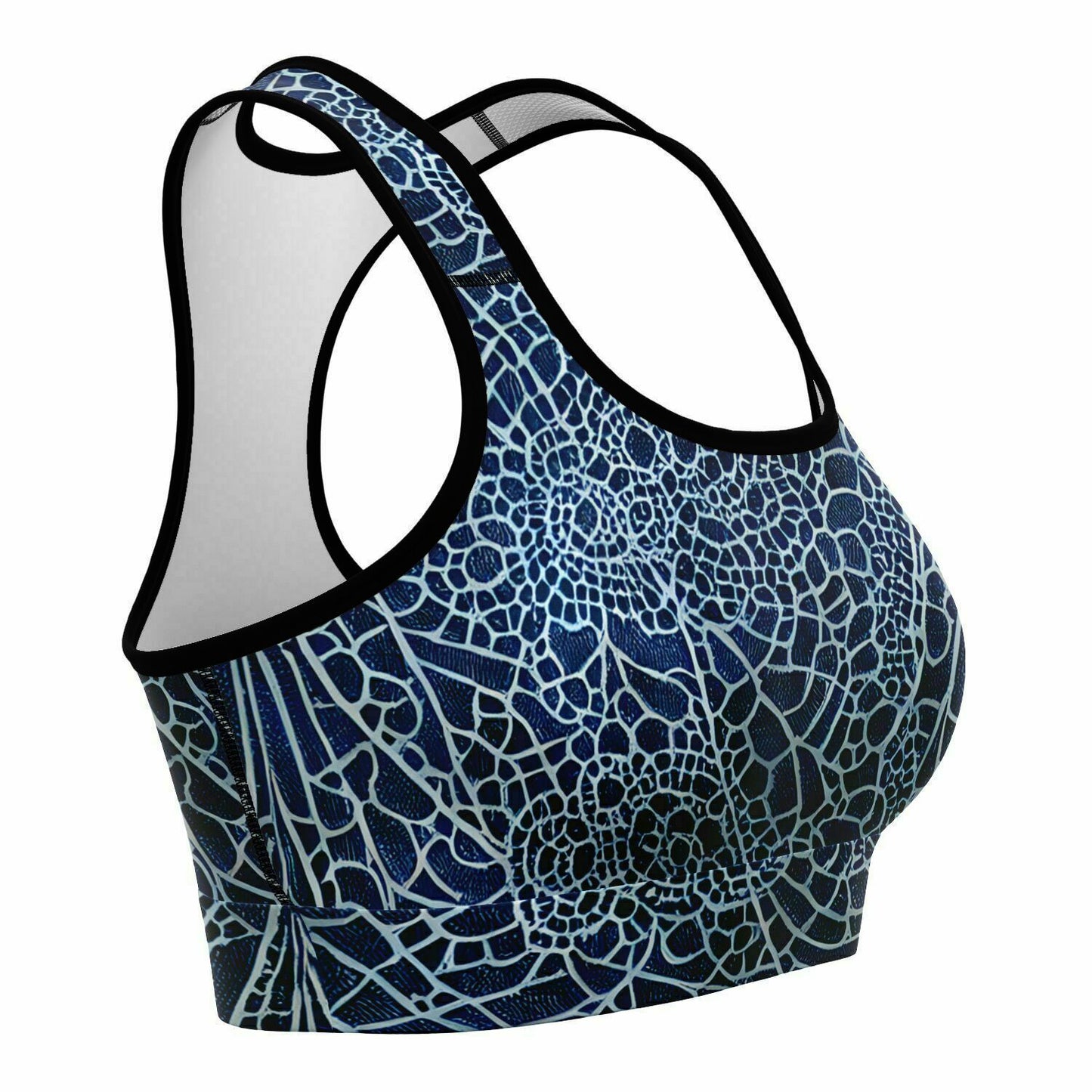 Blue Lace Sports Bra - Purdy Funk