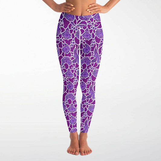 Yoga Leggings - AOP - Purdy Funk