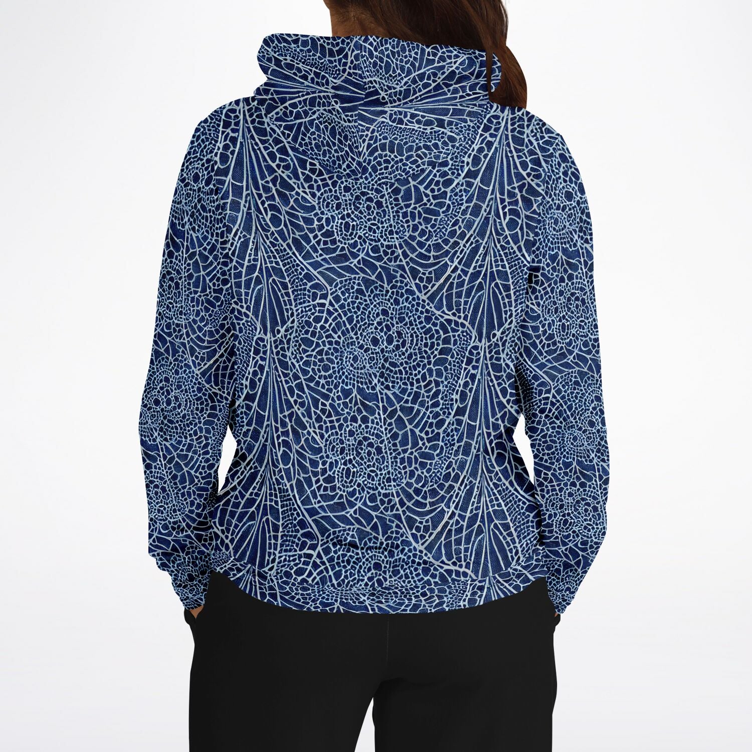 Blue Lace Athletic Hoodie - Purdy Funk